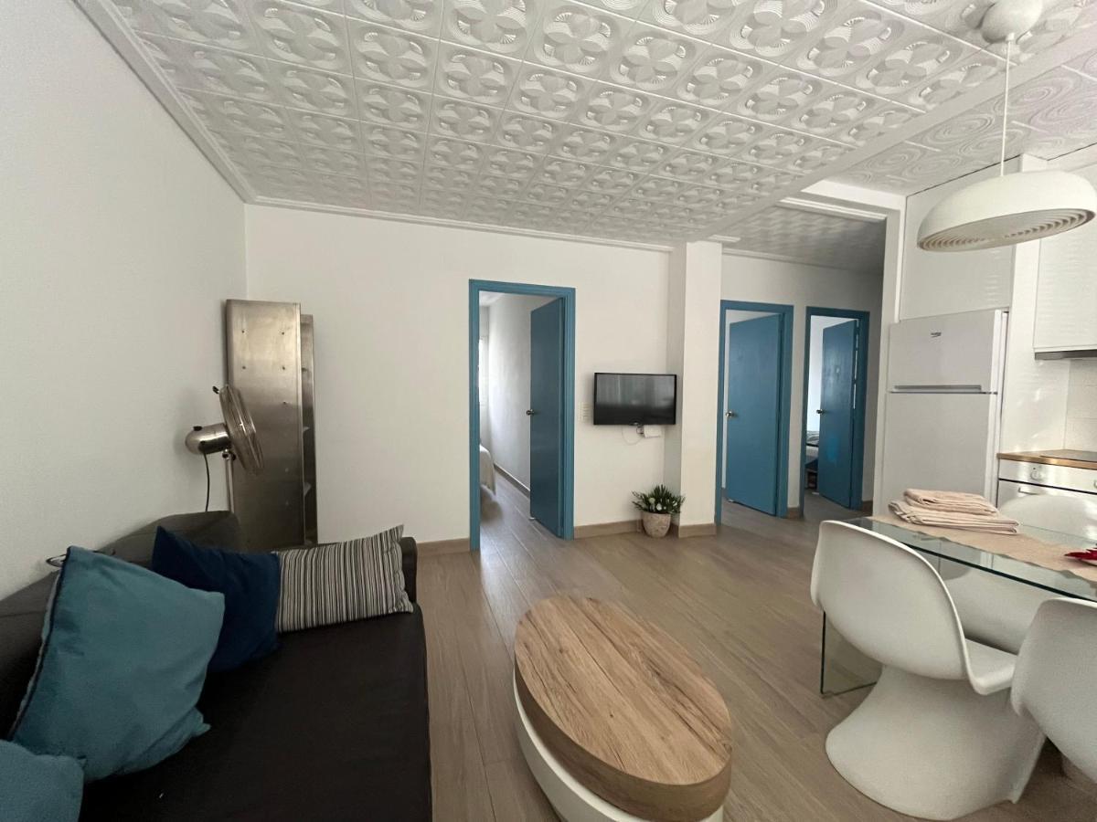 Modernized 3-Bedroom Flat 500M To The Beach Валенсия Экстерьер фото